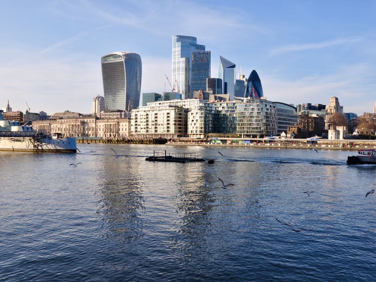 London in lockdown: the City in&nbsp;pictures